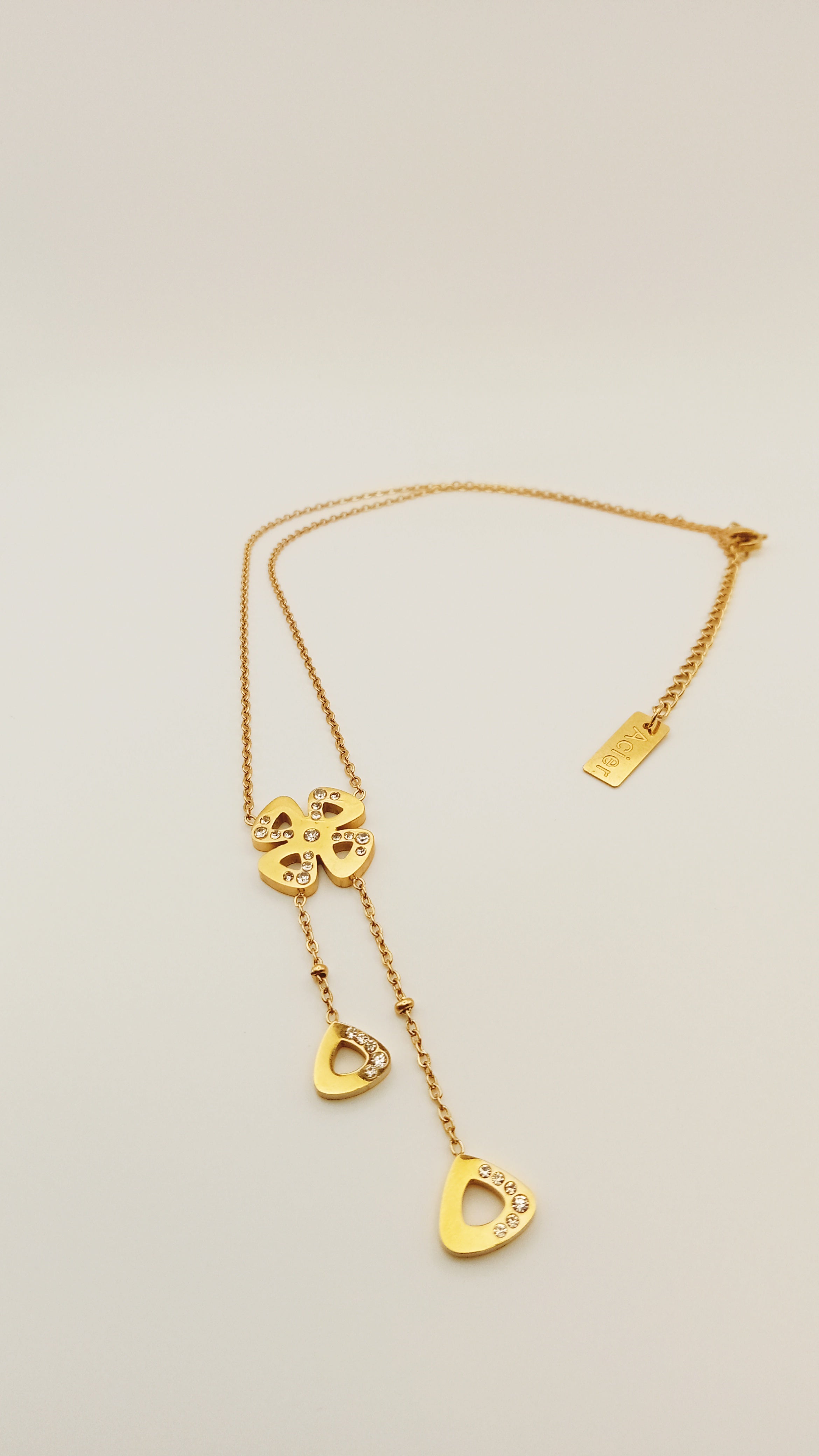 Collier TREFLES 4 FEUILLES