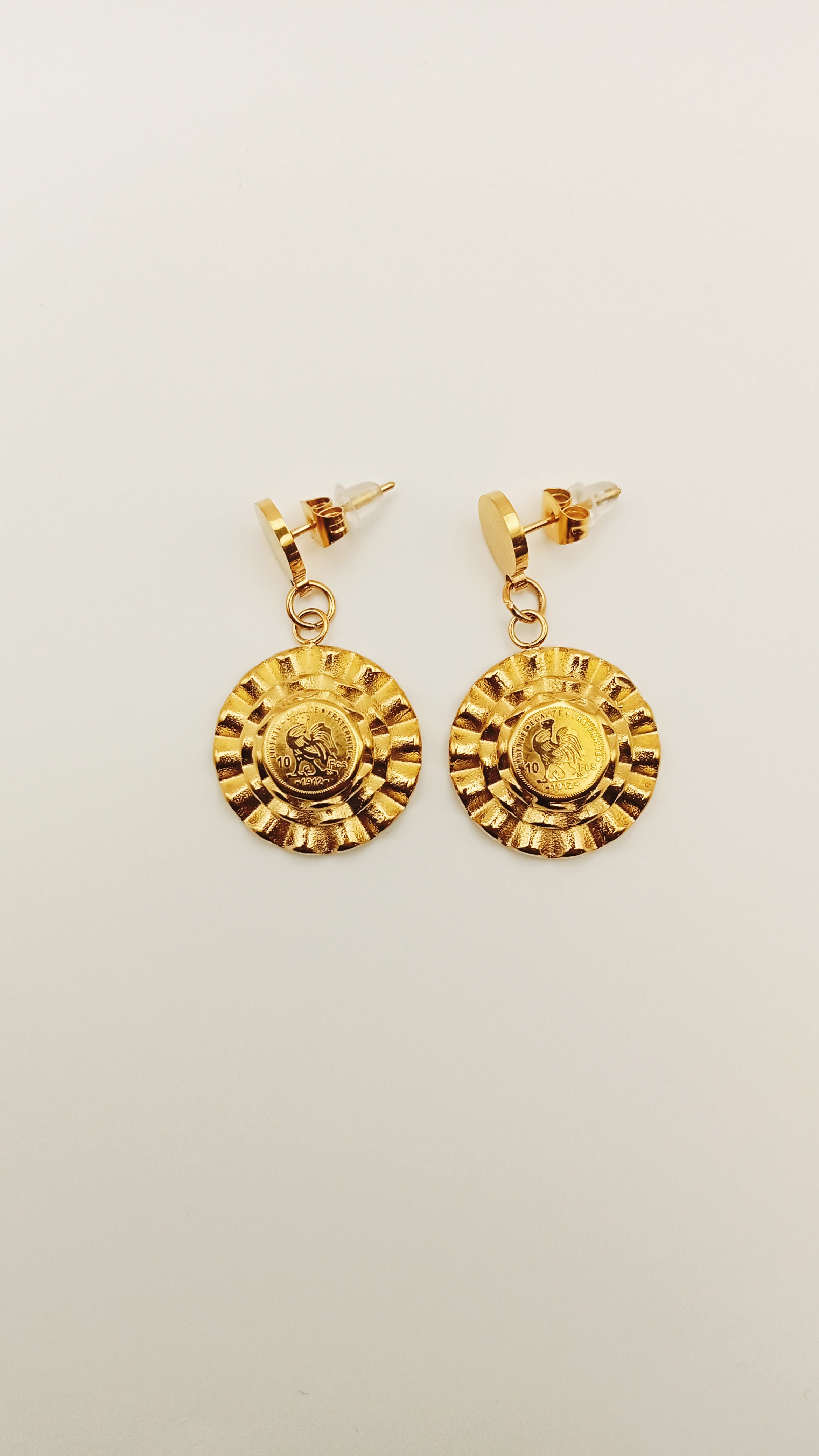 Boucles d'oreilles orientaux COQ