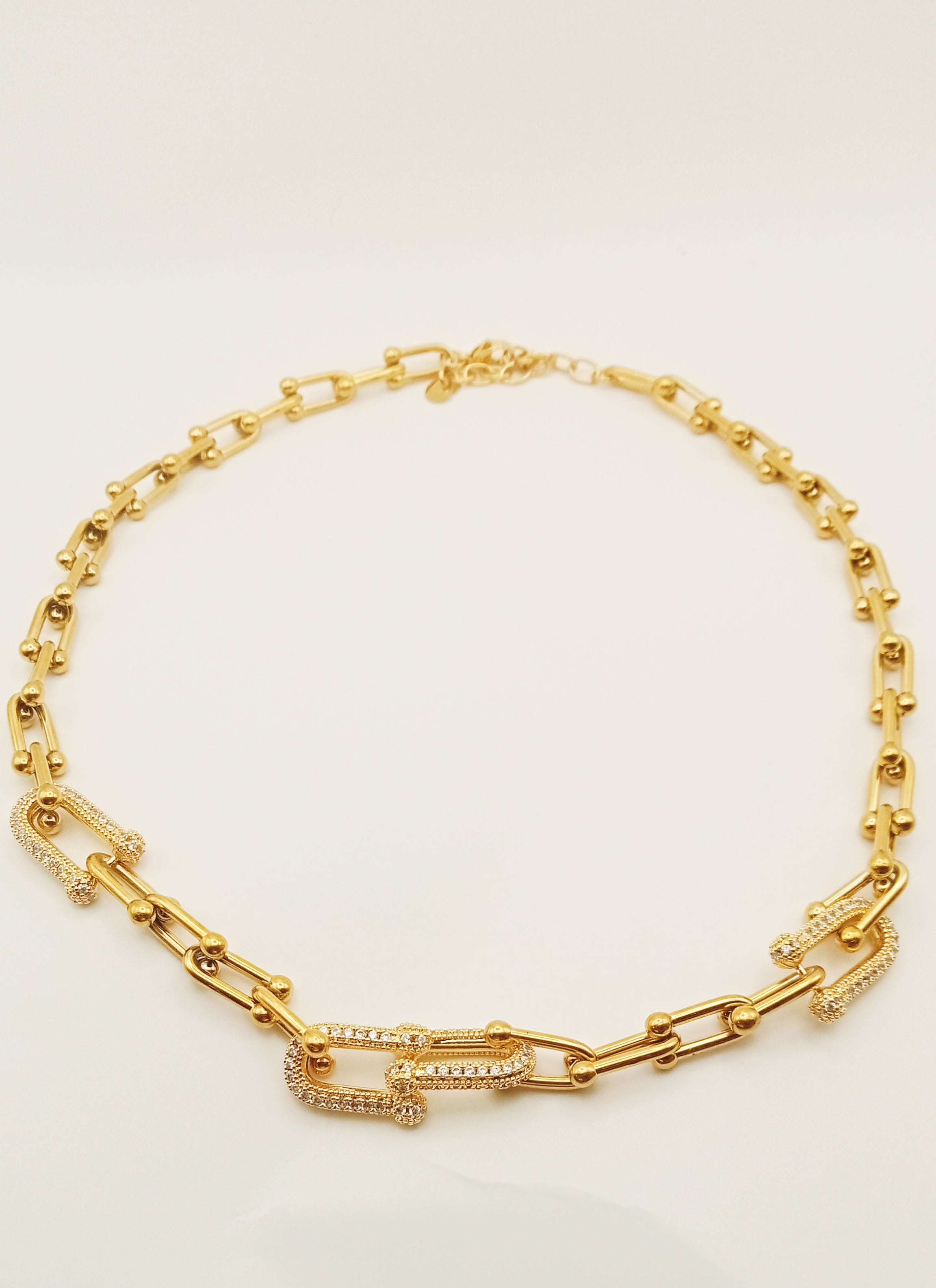 Collier TIFFY avec STRASS DORE