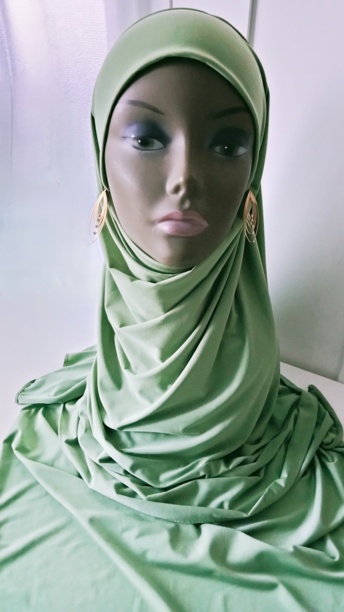 Foulards à nouer VERT PISTACHE