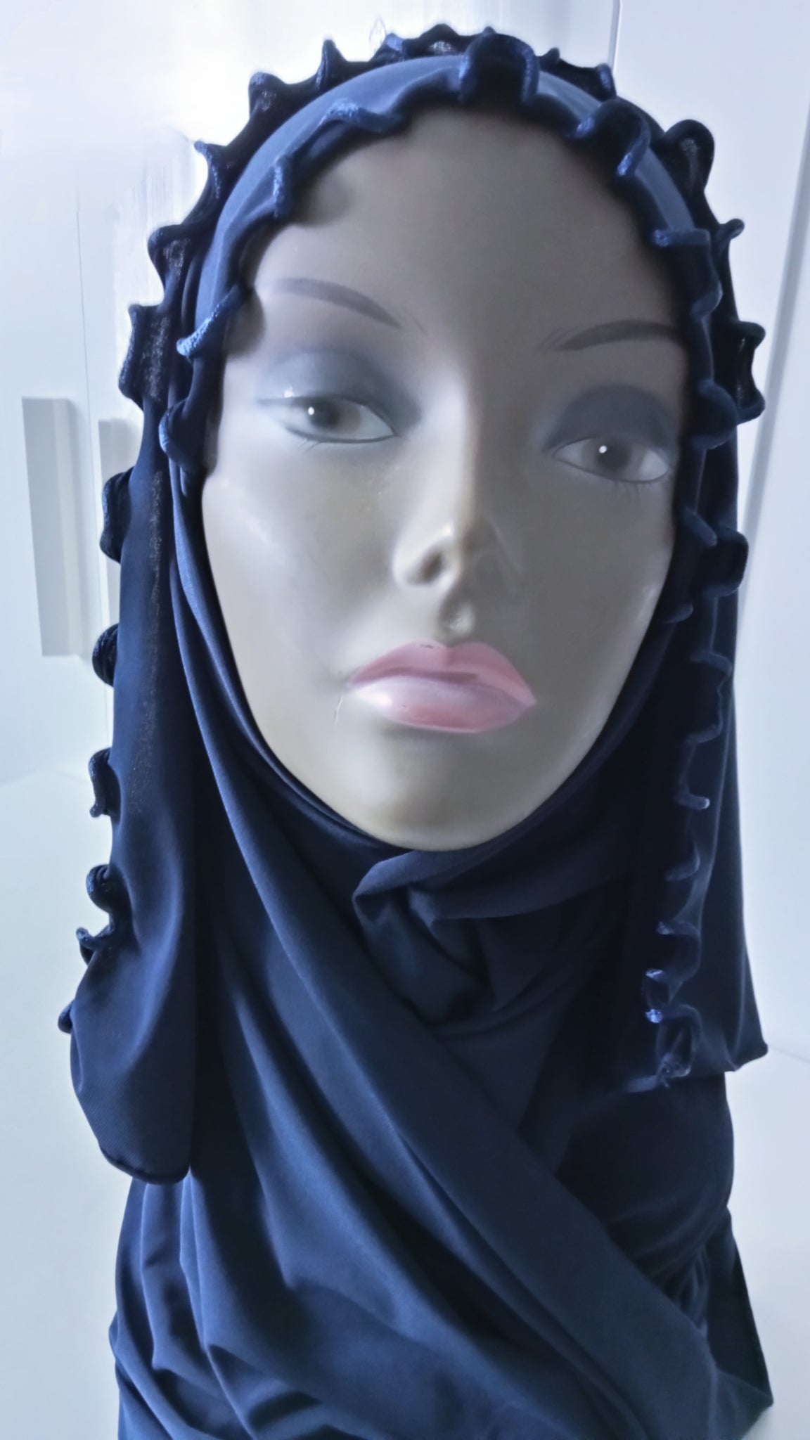 Foulards en JERSEY PREMUIM BLEU MARINE