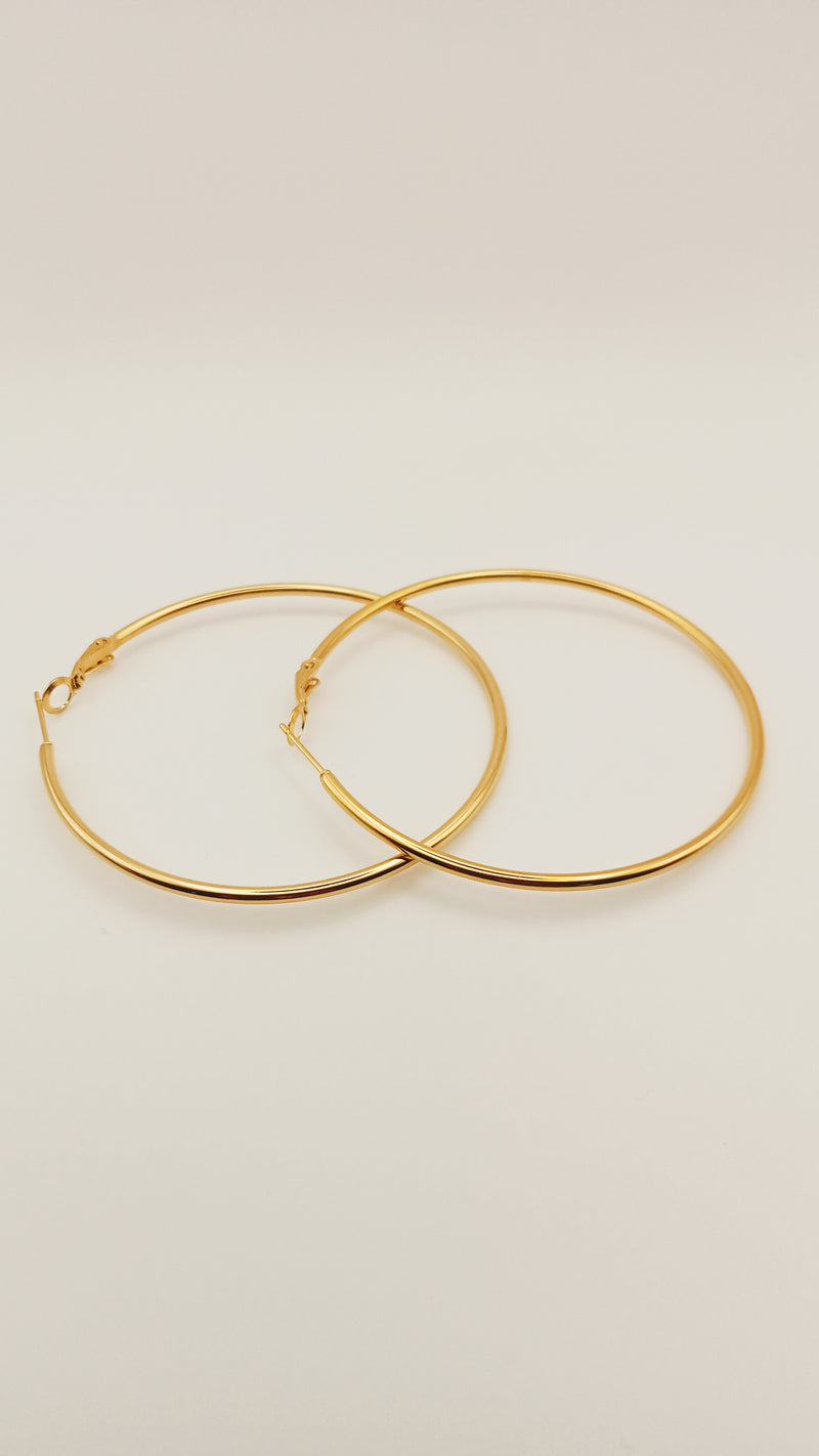 Boucles d'oreilles CREOLE moyenne