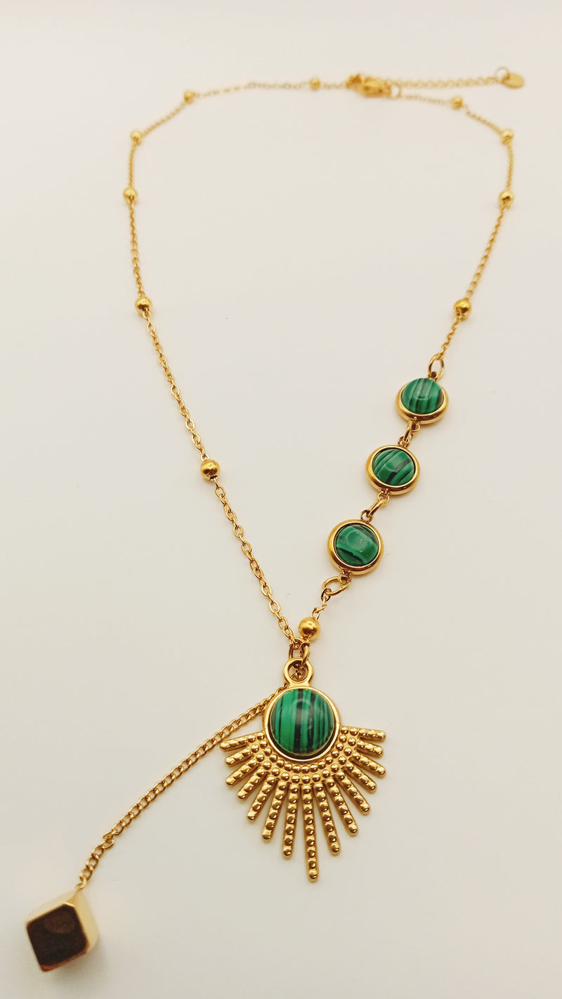 Collier CHAMS VERT