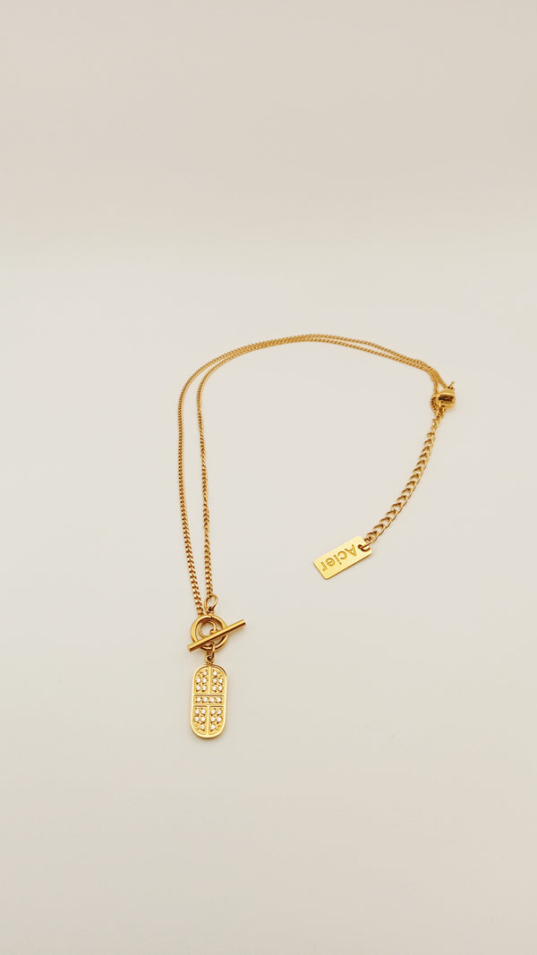 Collier DOUBLE FERMOIR