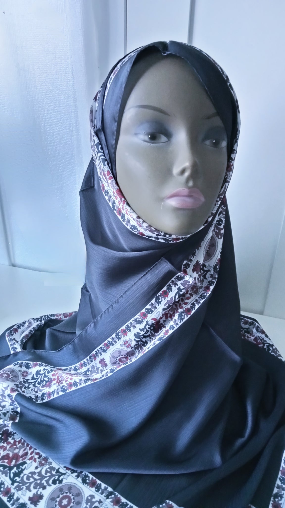 Foulard imprimé GRIS