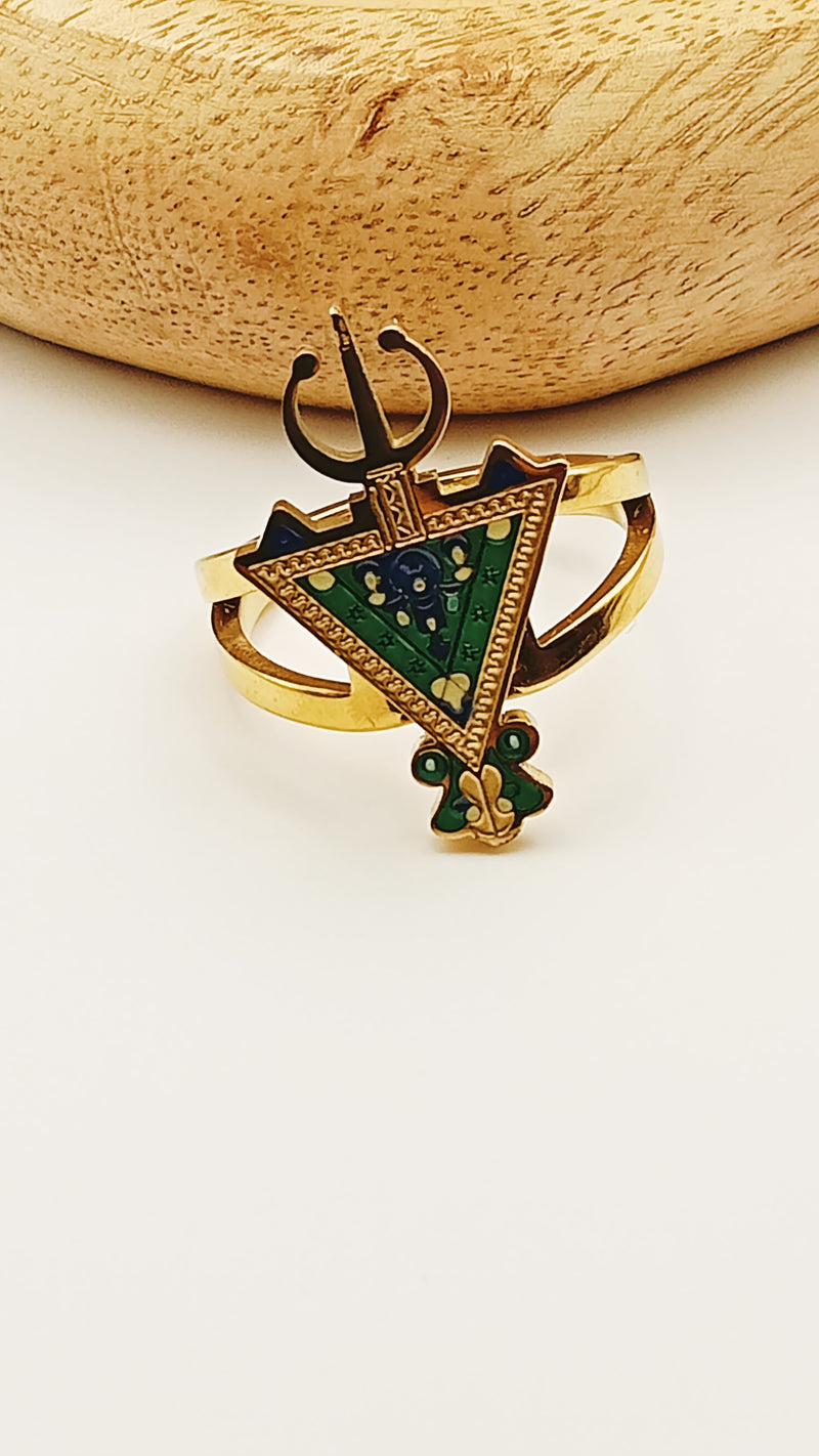 Bague TAZARZIT VERT