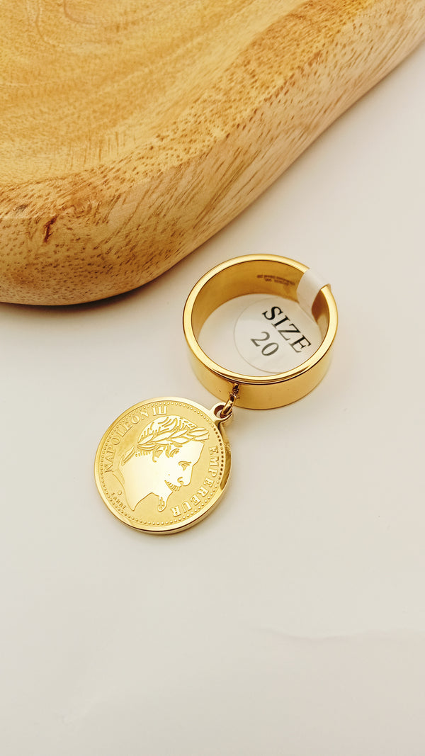 Bague pendentif napo