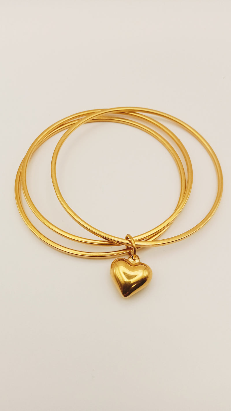 bracelets breloque cœur